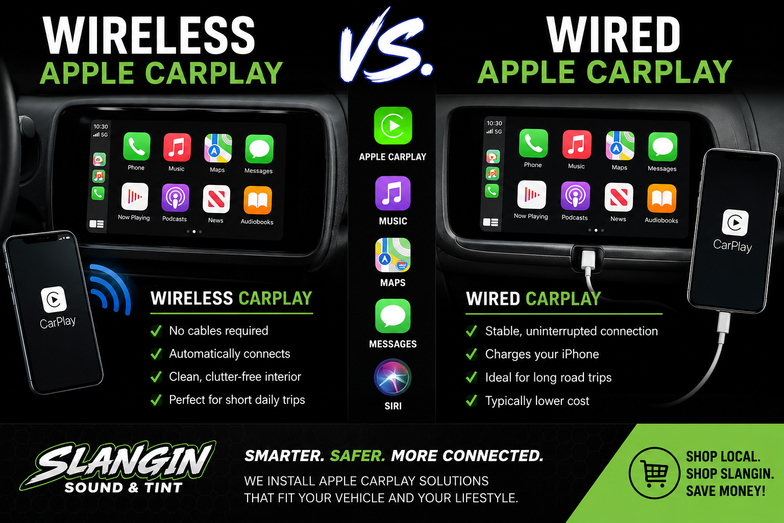 Wireless Apple CarPlay vs. Wired Apple CarPlay: Which Is Better?